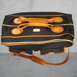 Vintage Skyway Nylon Carry On Shoulder Weekender Luggage Bag‎ 18 L X 12 H